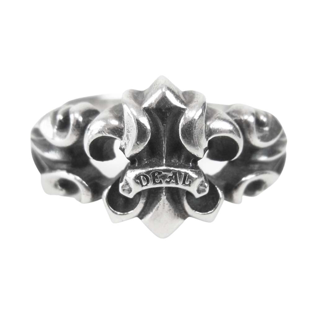 DEAL DESIGN ディールデザイン フレア デザイン シルバー リング シルバー系 15号程度【中古】