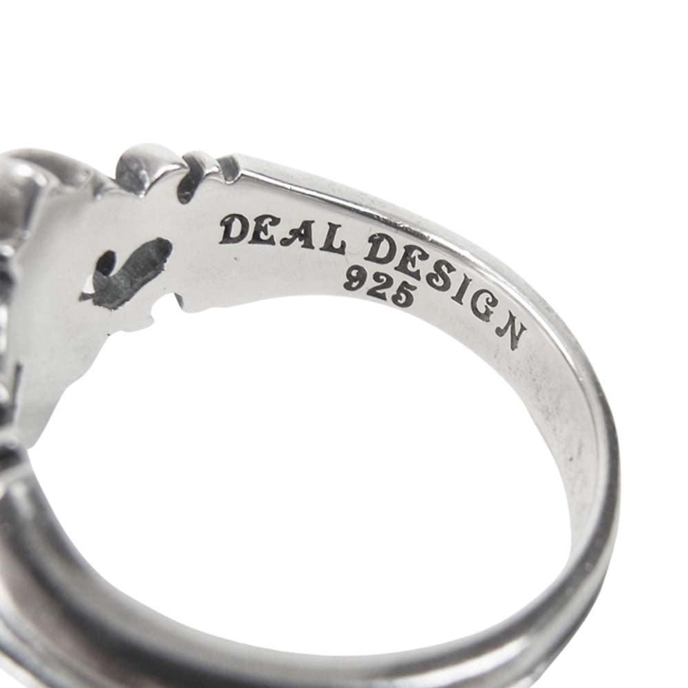 DEAL DESIGN ディールデザイン フレア デザイン シルバー リング シルバー系 15号程度【中古】