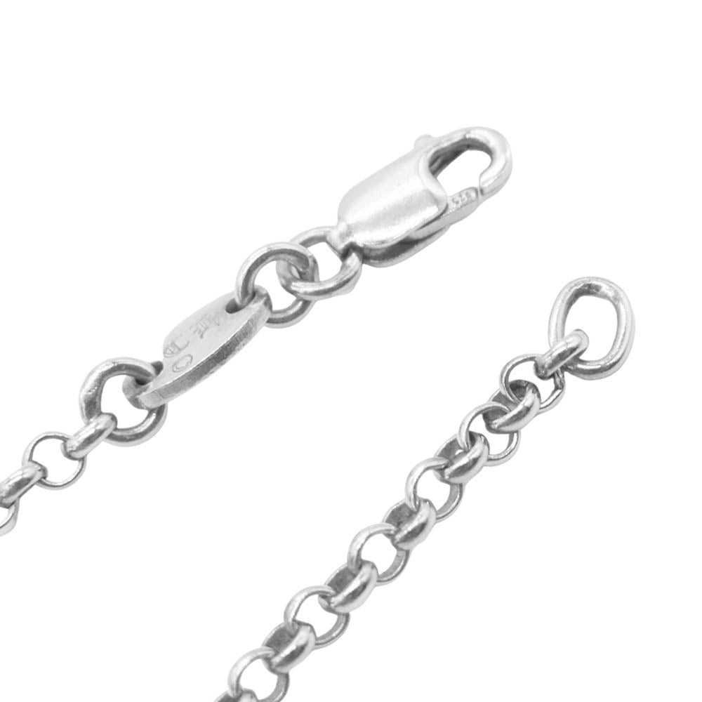 CHROME HEARTS クロムハーツ（原本有） NECKCHAIN R18 ネック チェーンロール 18インチ シルバー系【中古】