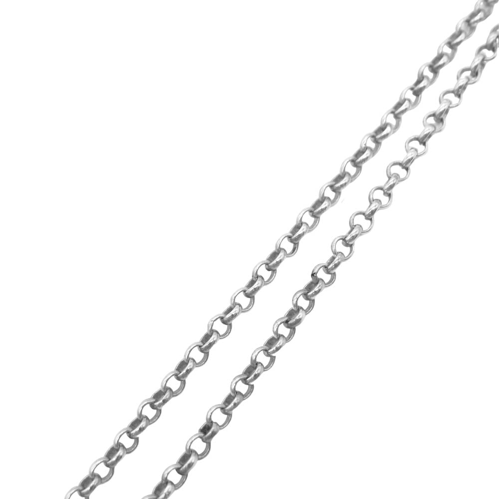 CHROME HEARTS クロムハーツ（原本有） NECKCHAIN R18 ネック チェーンロール 18インチ シルバー系【中古】