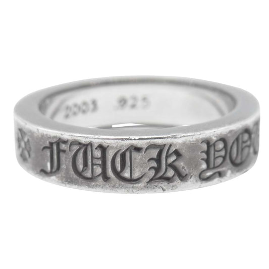CHROME HEARTS クロムハーツ（原本有） SPACER 6mm FUCK YOU スペーサー リング シルバー系 26.5号【中古】