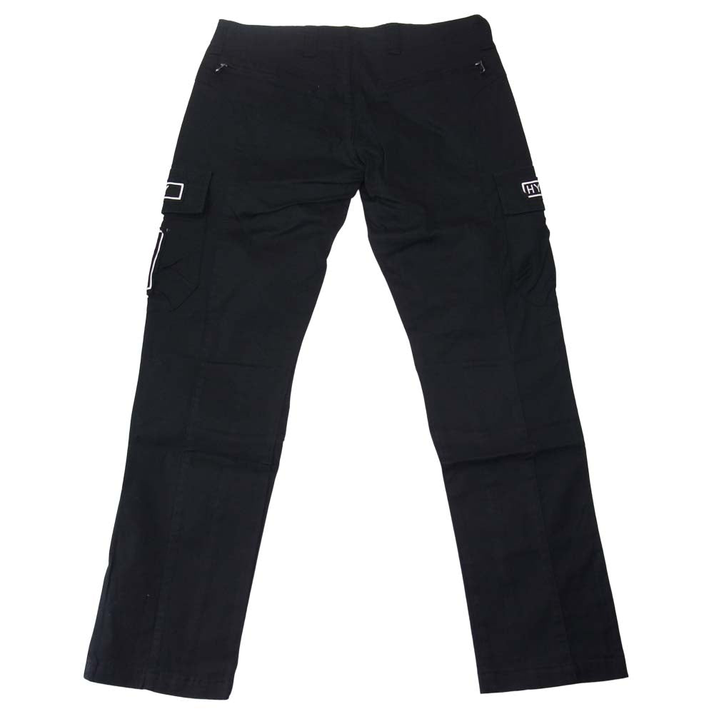 ハイドロゲン Scull Army Cargo Pants スカル アーミー カーゴパンツ ブラック系 32【美品】【中古】