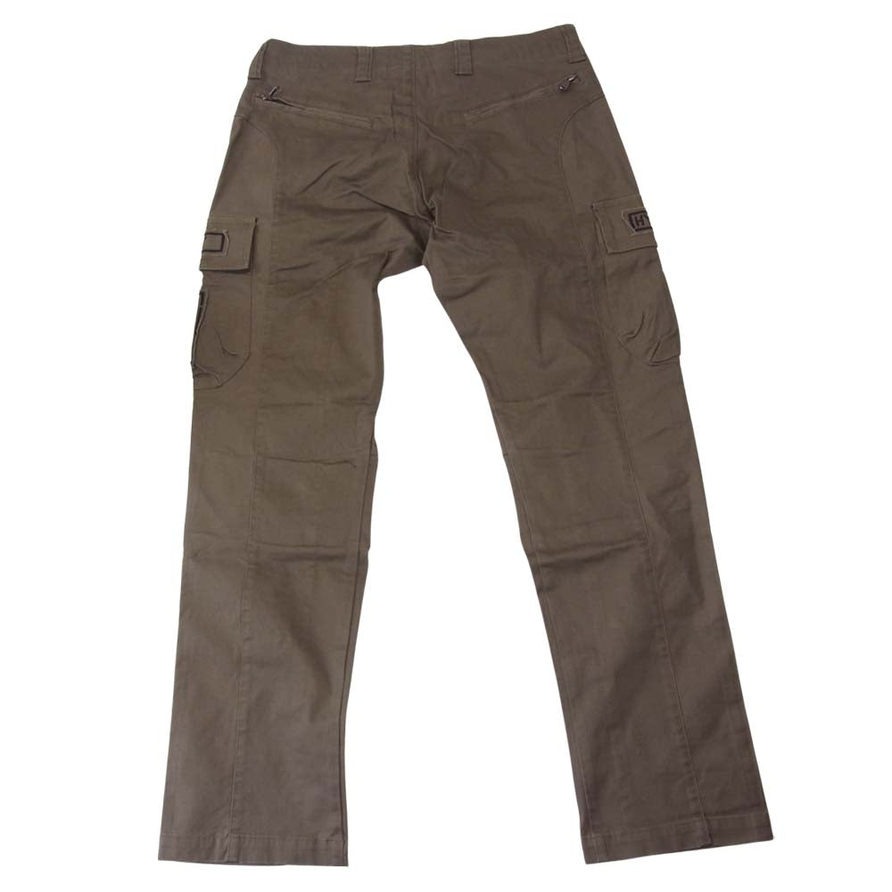 ハイドロゲン Scull Army Cargo Pants スカル アーミー カーゴパンツ ブラウン系 32【美品】【中古】