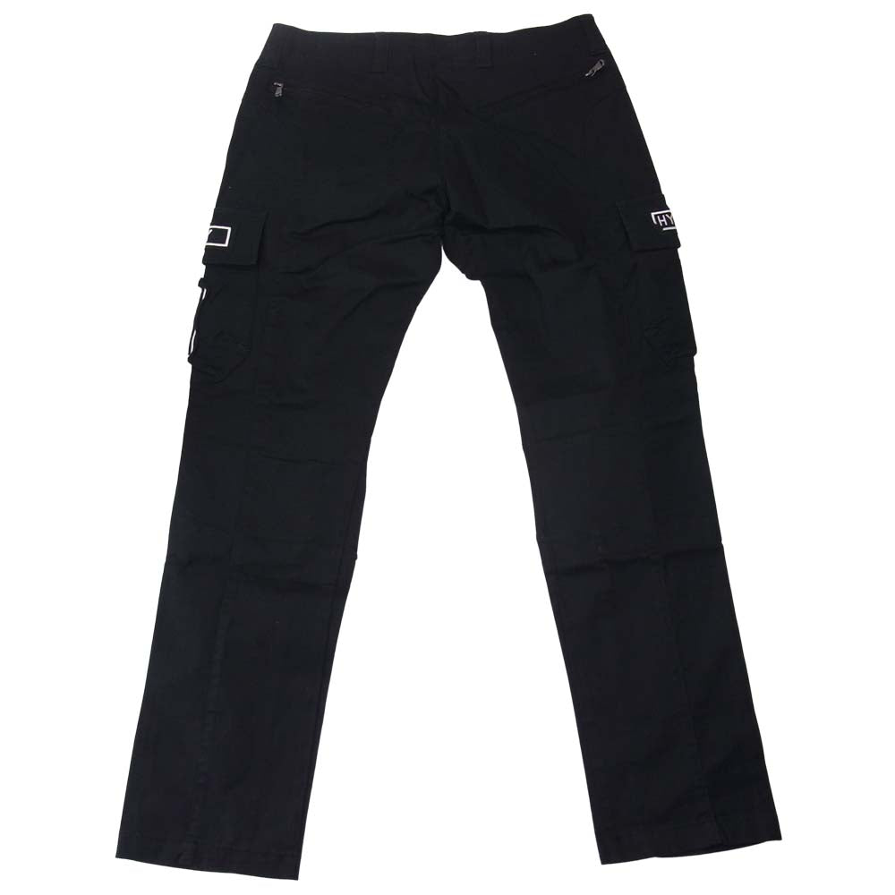 ハイドロゲン Scull Army Cargo Pants スカル アーミー カーゴパンツ ブラック系 32【美品】【中古】