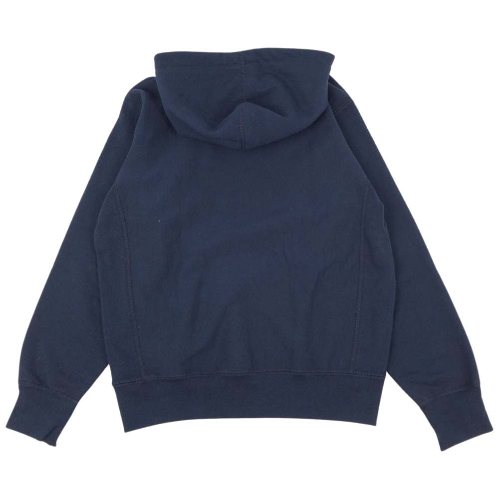 Supreme シュプリーム 19AW Bandana Box Logo Hooded Sweatshirt バンダナ ボックスロゴ パーカー ネイビー系 S【美品】【中古】