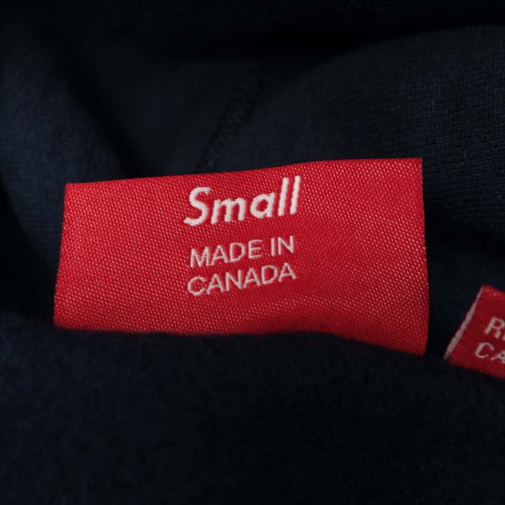 Supreme シュプリーム 19AW Bandana Box Logo Hooded Sweatshirt バンダナ ボックスロゴ パーカー ネイビー系 S【美品】【中古】