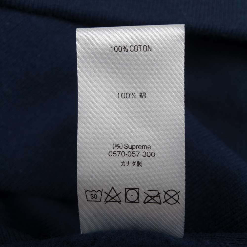 Supreme シュプリーム 19AW Bandana Box Logo Hooded Sweatshirt バンダナ ボックスロゴ パーカー ネイビー系 S【美品】【中古】