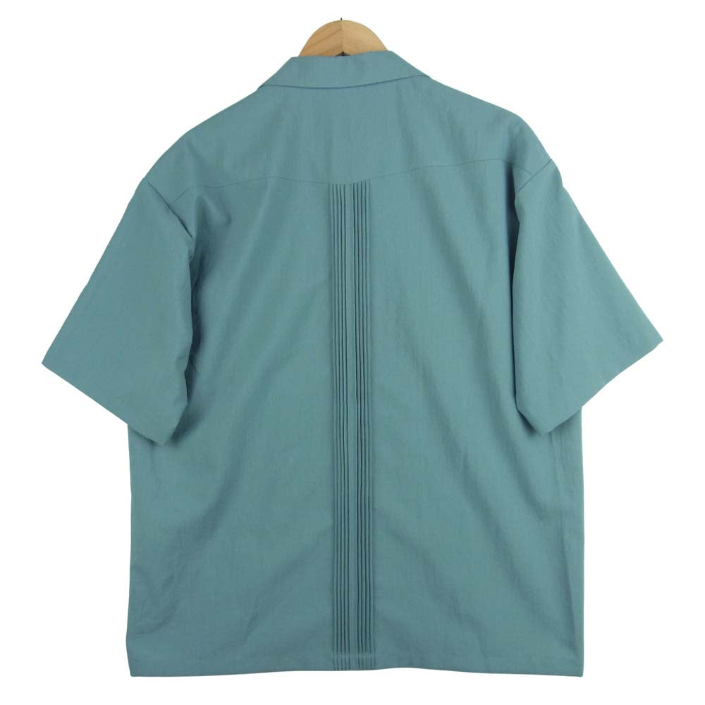 モンキータイム オープンカラー 半袖 シャツ ブルー系 TQ L【新古品】【未使用】【中古】