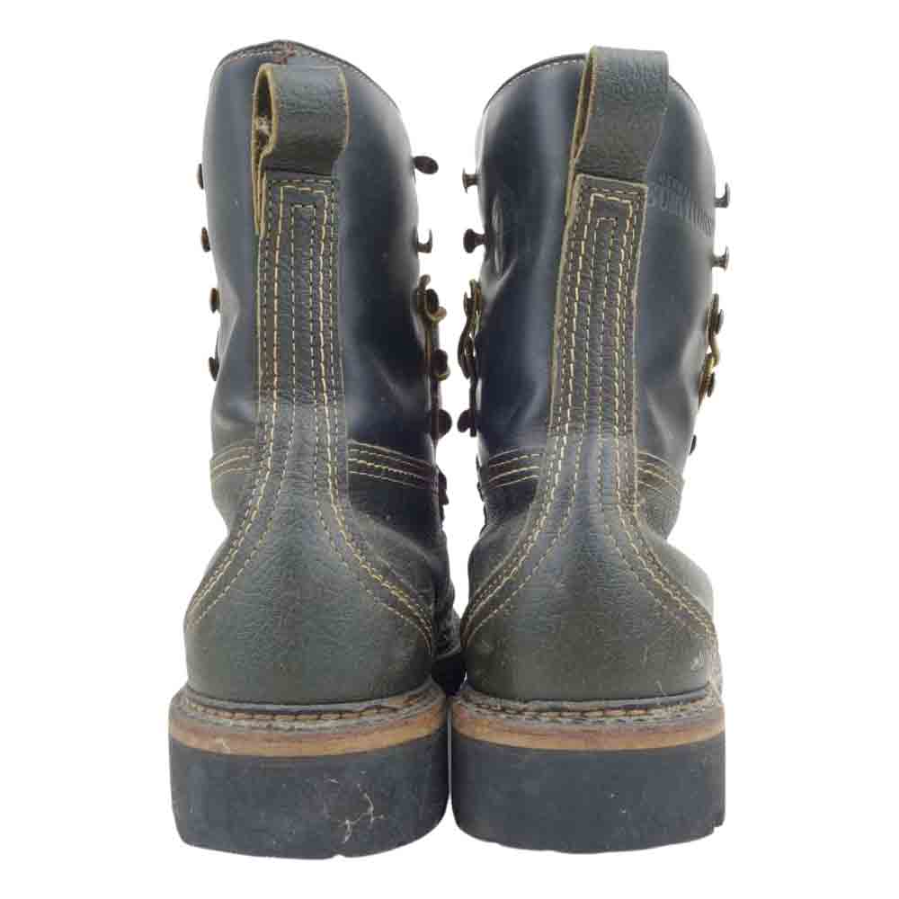 ハーマンサバイバー WORK BOOTS ワーク チャコール系 7.5【中古