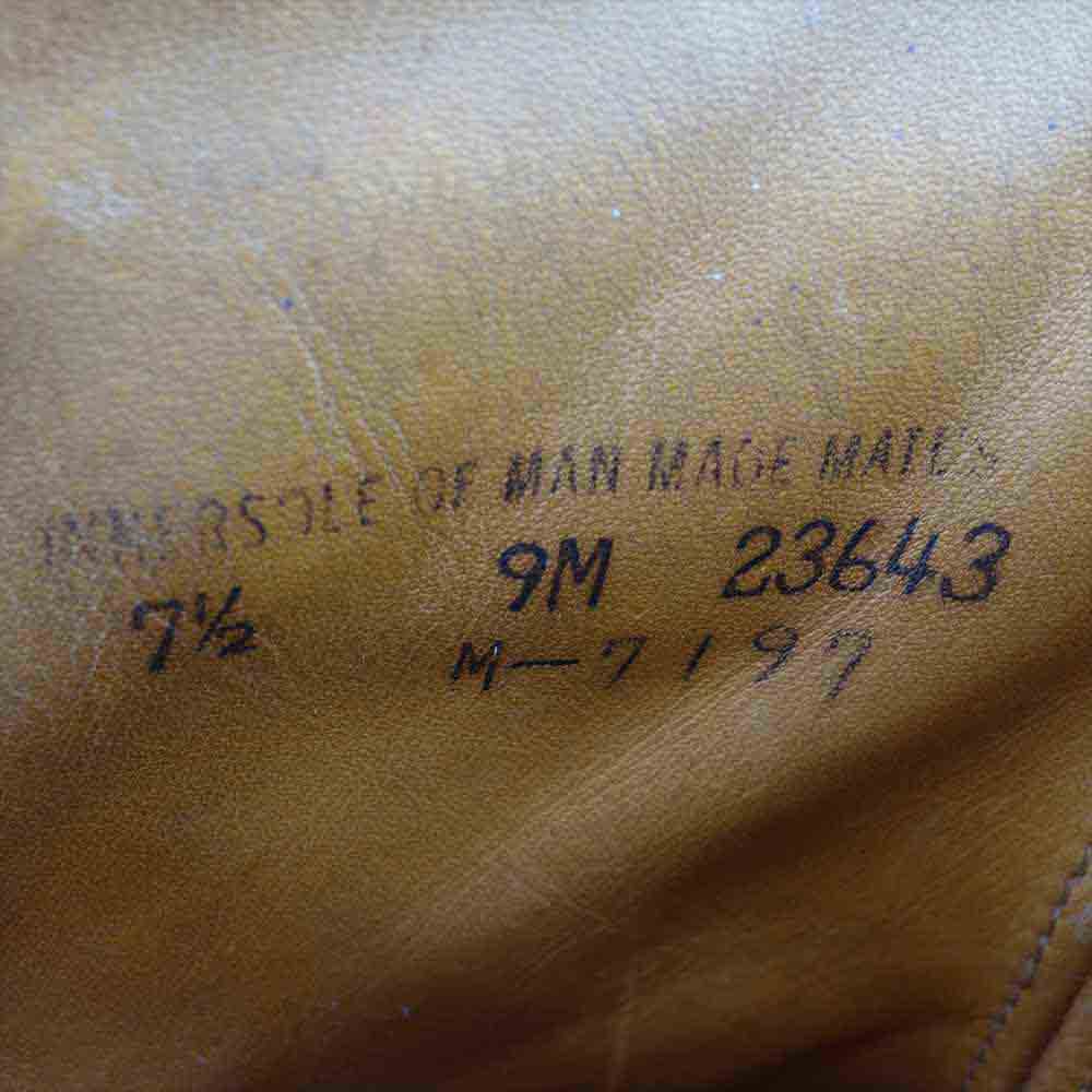 ハーマンサバイバー WORK BOOTS ワーク チャコール系 7.5【中古】