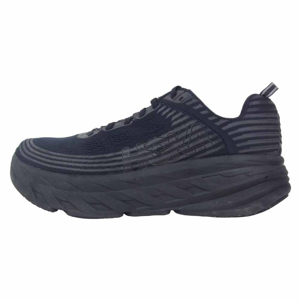 HOKA ONE ONE ホカ オネオネ 1019269 Bondi 6 ボンダイ6 ブラック系 27cm【中古】
