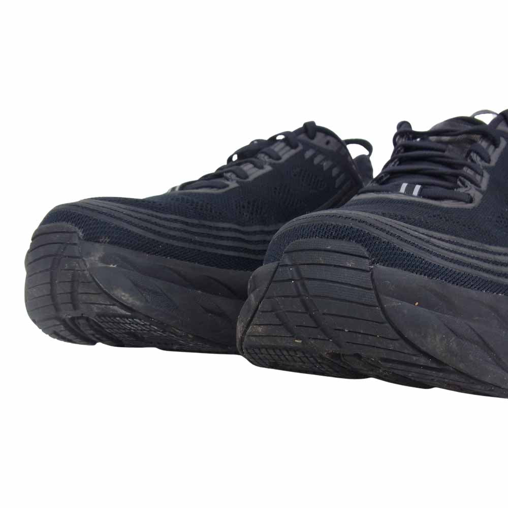 HOKA ONE ONE ホカ オネオネ 1019269 Bondi 6 ボンダイ6 ブラック系 27cm【中古】