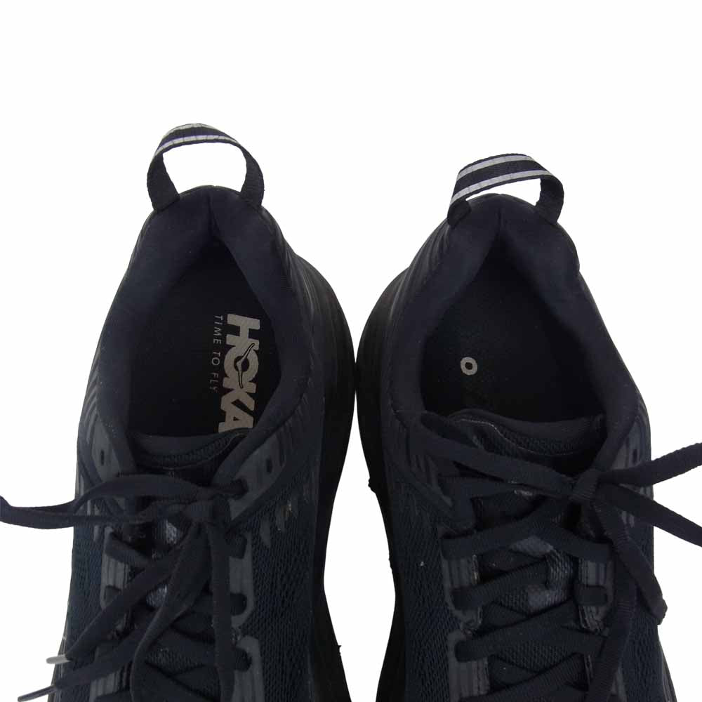 HOKA ONE ONE ホカ オネオネ 1019269 Bondi 6 ボンダイ6 ブラック系 27cm【中古】