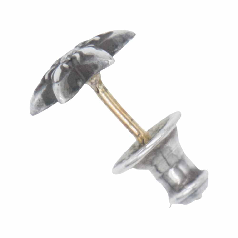 CHROME HEARTS クロムハーツ（原本有） カットアウト スター スタッド ピアス ダイヤモンド シルバー系【中古】