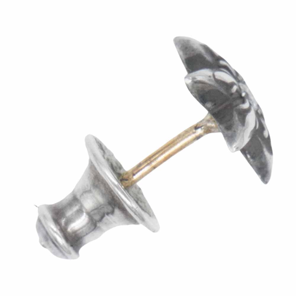 CHROME HEARTS クロムハーツ（原本有） カットアウト スター スタッド ピアス ダイヤモンド シルバー系【中古】