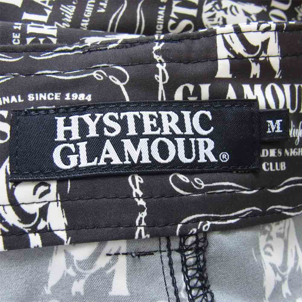HYSTERIC GLAMOUR ヒステリックグラマー 0232QM02 WHISKY 総柄 PT ...