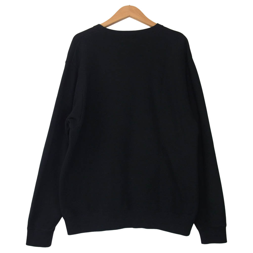 HYSTERIC GLAMOUR ヒステリックグラマー 02171CS05 BLACK CAT BONE クルーネック スウェット ブラック系 M【中古】