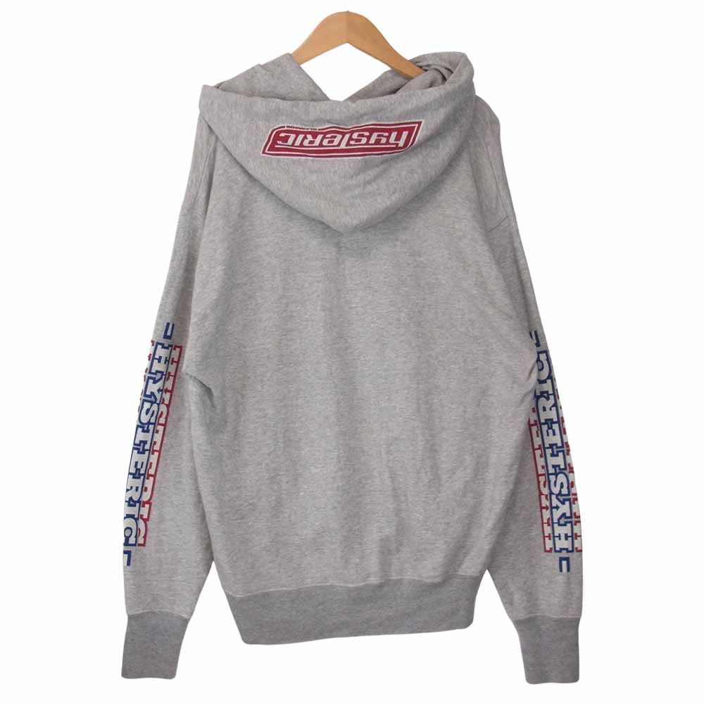 HYSTERIC GLAMOUR ヒステリックグラマー 02182CF04 VIXEN GIRL ガール プリント パーカー グレー系 L【中古】