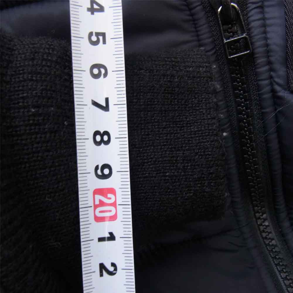 HYSTERIC GLAMOUR ヒステリックグラマー 0243AB04 プリマロフト ナイロン タフタ フーデッド MA-1 ジャケット ダークネイビー系 M【中古】