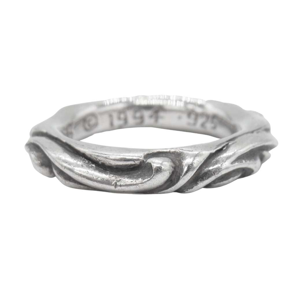 CHROME HEARTS クロムハーツ（原本無） SCRL BAND スクロールバンド リング シルバー系 12号【中古】