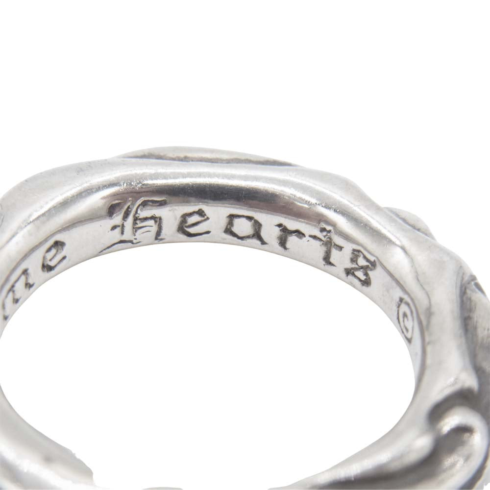 CHROME HEARTS クロムハーツ（原本無） SCRL BAND スクロールバンド リング シルバー系 12号【中古】