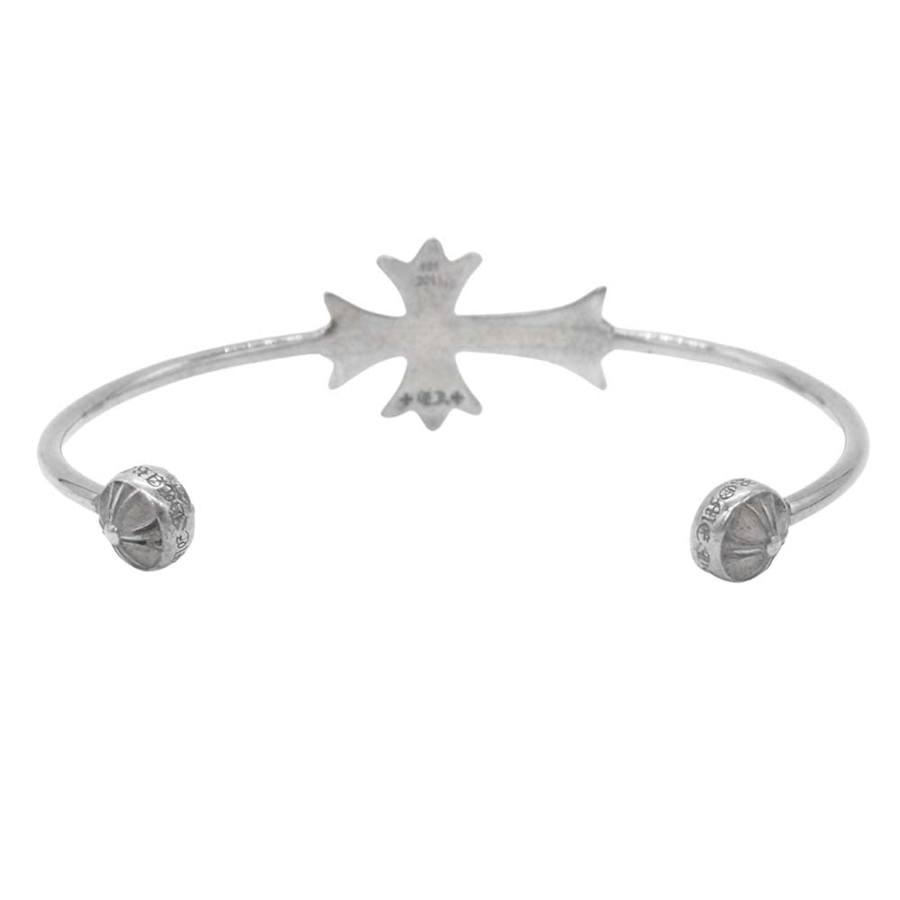 CHROME HEARTS クロムハーツ（原本無） SKINNY TNY CH CRS スキニー CHクロス バングル シルバー系【中古】