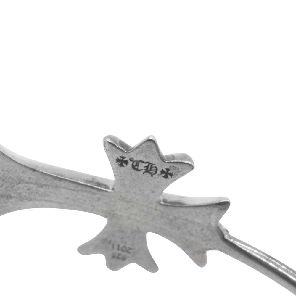 CHROME HEARTS クロムハーツ（原本無） SKINNY TNY CH CRS スキニー CHクロス バングル シルバー系【中古】