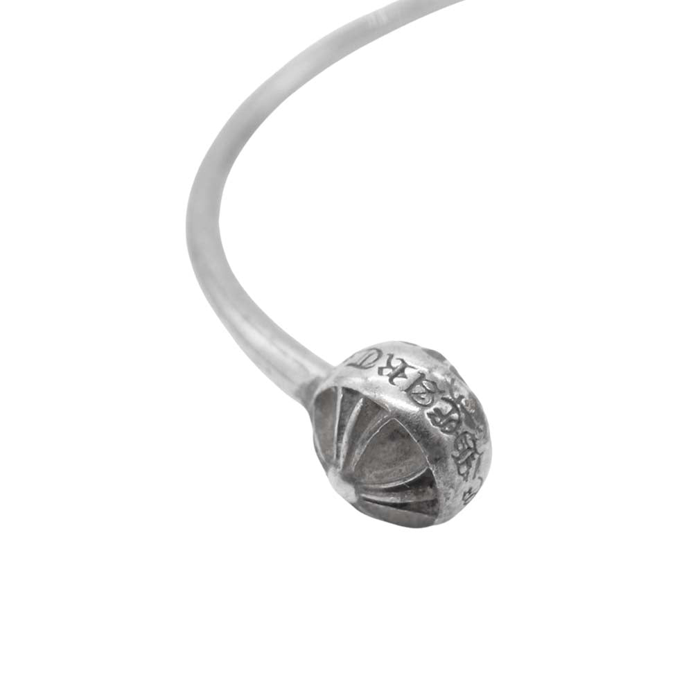 CHROME HEARTS クロムハーツ（原本無） SKINNY TNY CH CRS スキニー CHクロス バングル シルバー系【中古】