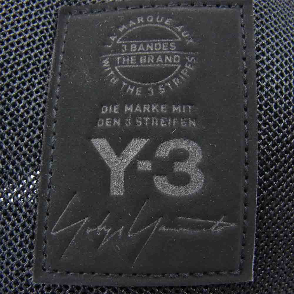 Yohji Yamamoto ヨウジヤマモト Y-3 ワイスリー CY4549 18SS BADGE CAP 6パネル キャップ ブラック系 58㎝【中古】