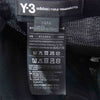 Yohji Yamamoto ヨウジヤマモト Y-3 ワイスリー CY4549 18SS BADGE CAP 6パネル キャップ ブラック系 58㎝【中古】