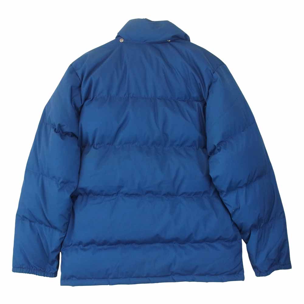 THE NORTH FACE ノースフェイス 70s 80s USA製 茶タグ 当時物 TALON ZIP シェラ ダウン ネイビー系 S【中古】