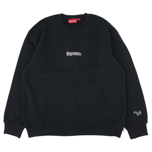 Supreme シュプリーム 21SS GONZ LOGO CREWNECK ゴンズ ロゴ クルーネック スウェット ブラック系 L【新古品】【未使用】【中古】