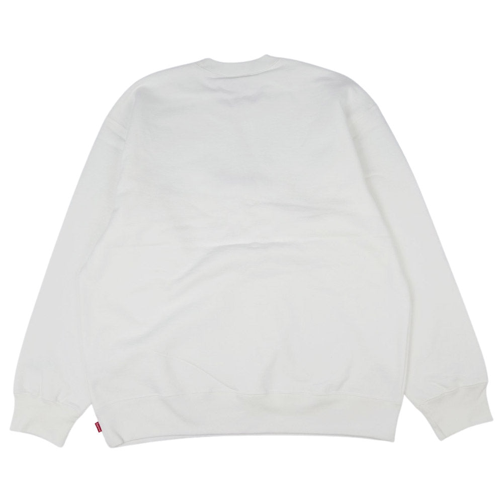 Supreme シュプリーム 21SS GONZ LOGO CREWNECK ゴンズ ロゴ クルーネック スウェット ホワイト系 L【新古品】【未使用】【中古】