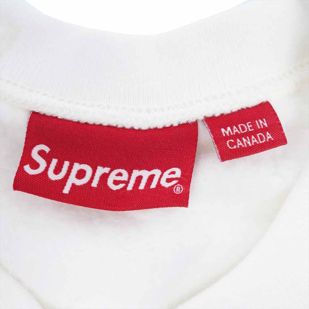 Supreme シュプリーム 21SS GONZ LOGO CREWNECK ゴンズ ロゴ クルーネック スウェット ホワイト系 L【新古品】【未使用】【中古】