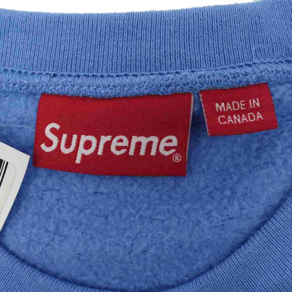 Supreme シュプリーム 21SS GONZ LOGO CREWNECK ゴンズ ロゴ クルーネック スウェット ブルー系 XL【極上美品】【中古】