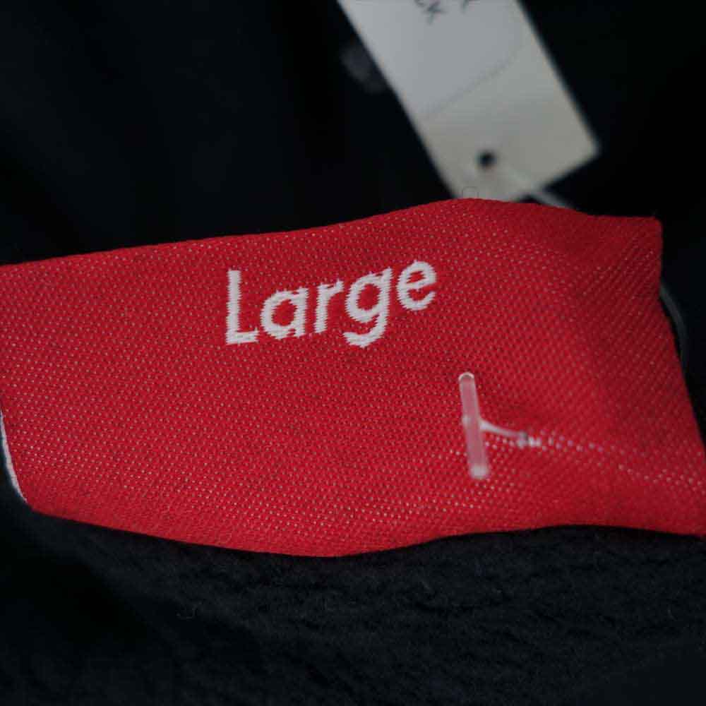 Supreme シュプリーム 21SS CROPPED LOGOS HOODED SWEATSHIRT ブラック系 L【新古品】【未使用】【中古】