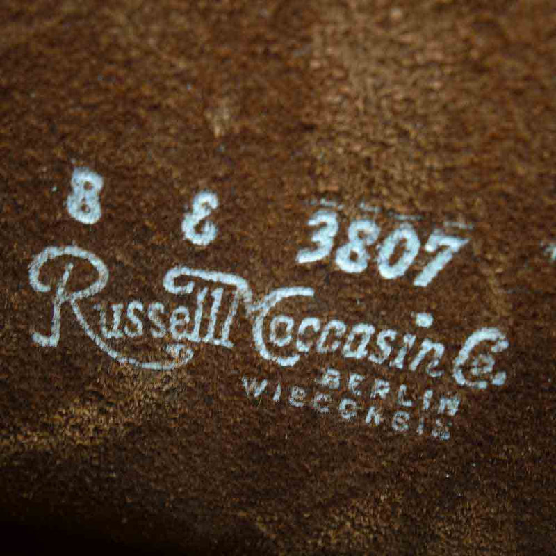 RUSSELL MOCCASIN ラッセルモカシン 4070-7BLT KNOCK-A-BOUT ノックアバウト ブーツ ブラウン系 8E【新古品】【未使用】【中古】