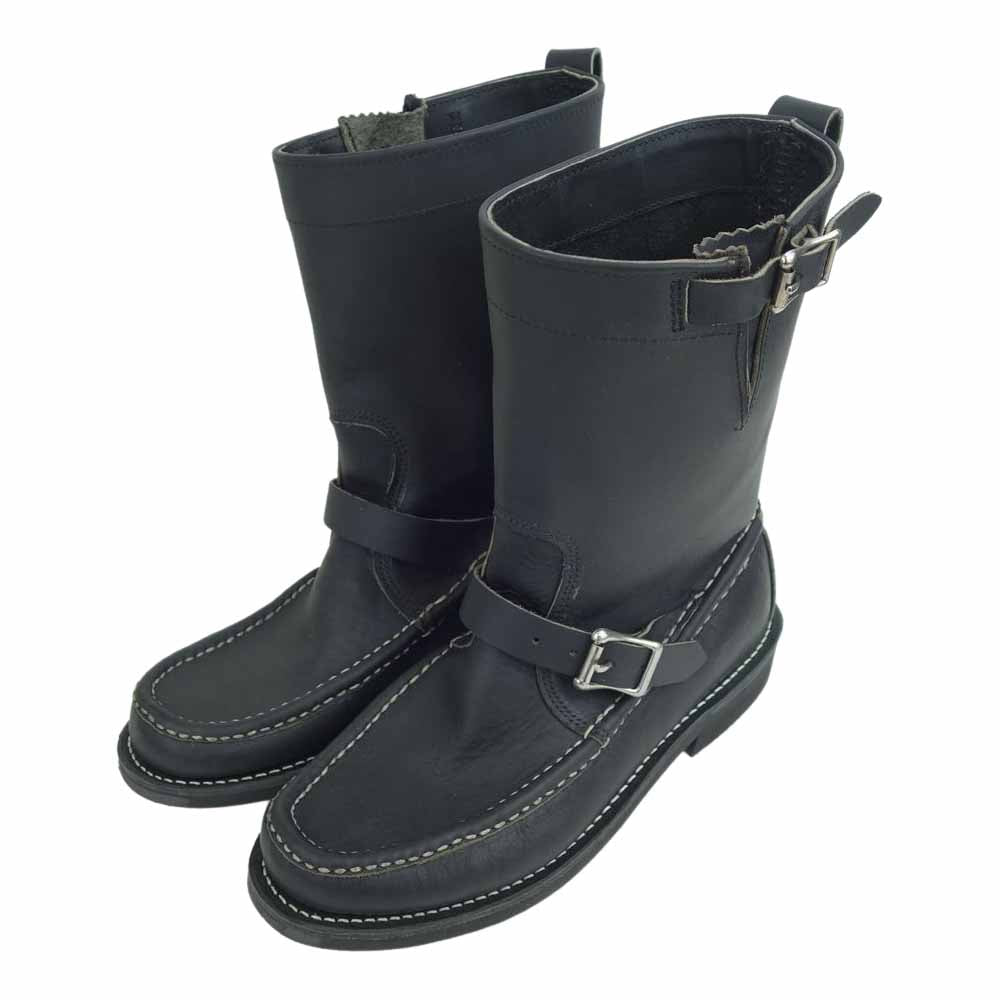 RUSSELL MOCCASIN ラッセルモカシン S210-GCB CAVALIER キャバリエ モカシンブーツ USA製  ブラック系 8E【新古品】【未使用】【中古】