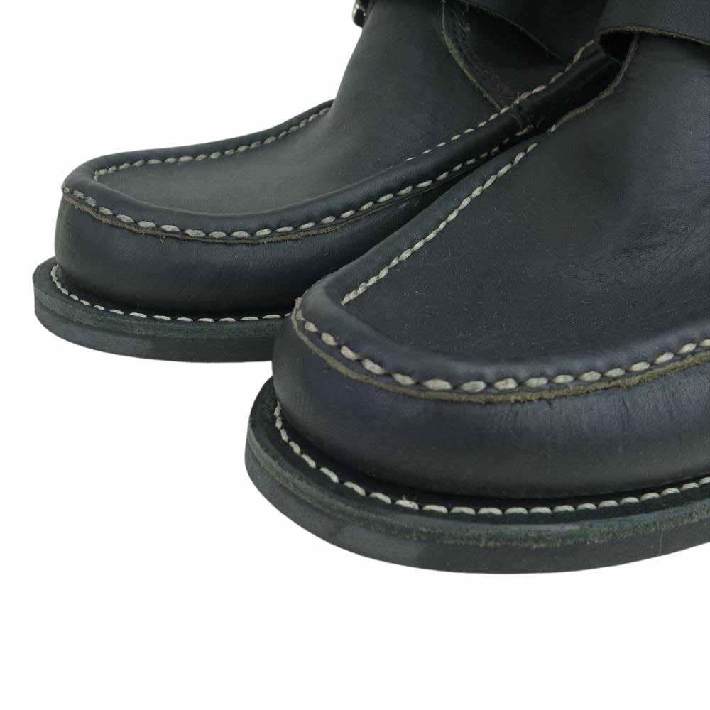 RUSSELL MOCCASIN ラッセルモカシン S210-GCB CAVALIER キャバリエ モカシンブーツ USA製  ブラック系 8E【新古品】【未使用】【中古】