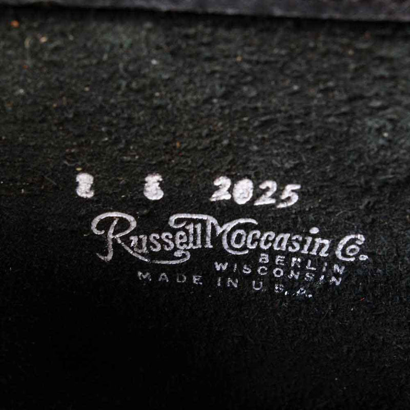 RUSSELL MOCCASIN ラッセルモカシン S210-GCB CAVALIER キャバリエ モカシンブーツ USA製  ブラック系 8E【新古品】【未使用】【中古】