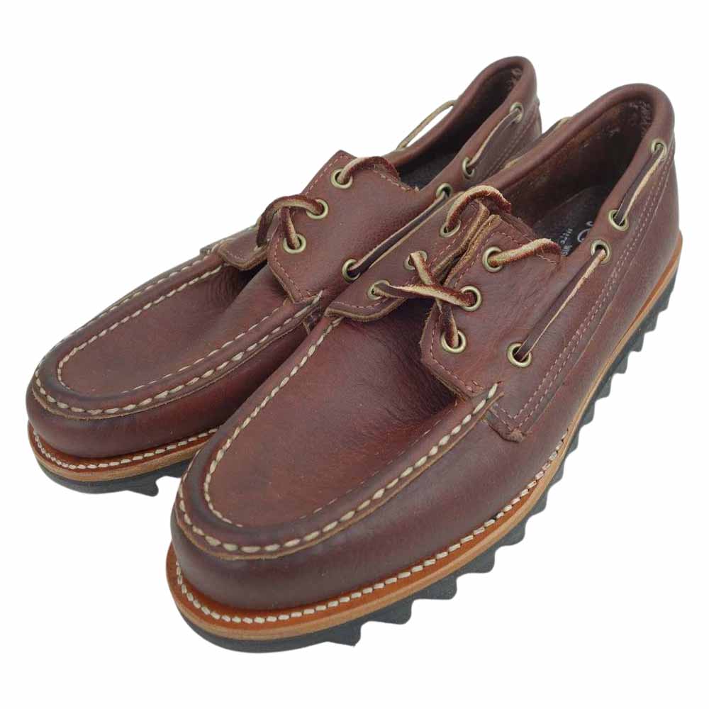 RUSSELL MOCCASIN ラッセルモカシン 66-LGC SENECA MOCCASIN セネカ モカシン ブラウン系 8【新古品】【未使用】【中古】