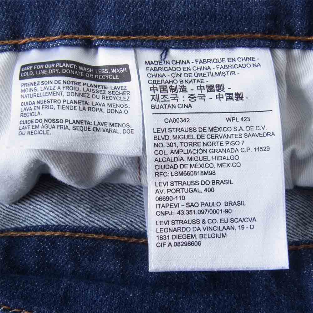 Levi's リーバイス LEJ570 BAGGY PANTS バギー テーパード デニム パンツ インディゴブルー系 30【中古】