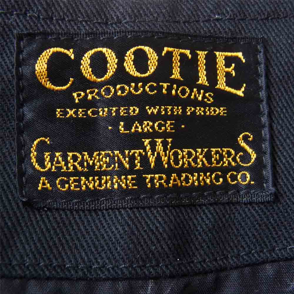 COOTIE クーティー ワーク ベスト ブラック系 L【中古】
