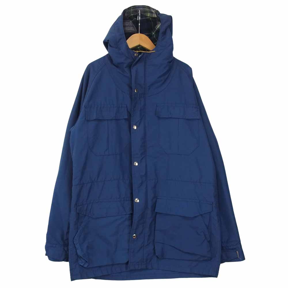 SIERRA DESIGNS シエラデザイン スタック大倉タグ USA製 当時物 60/40 MOUNTAIN PARKA マウンテン パーカー ネイビー系 M【中古】
