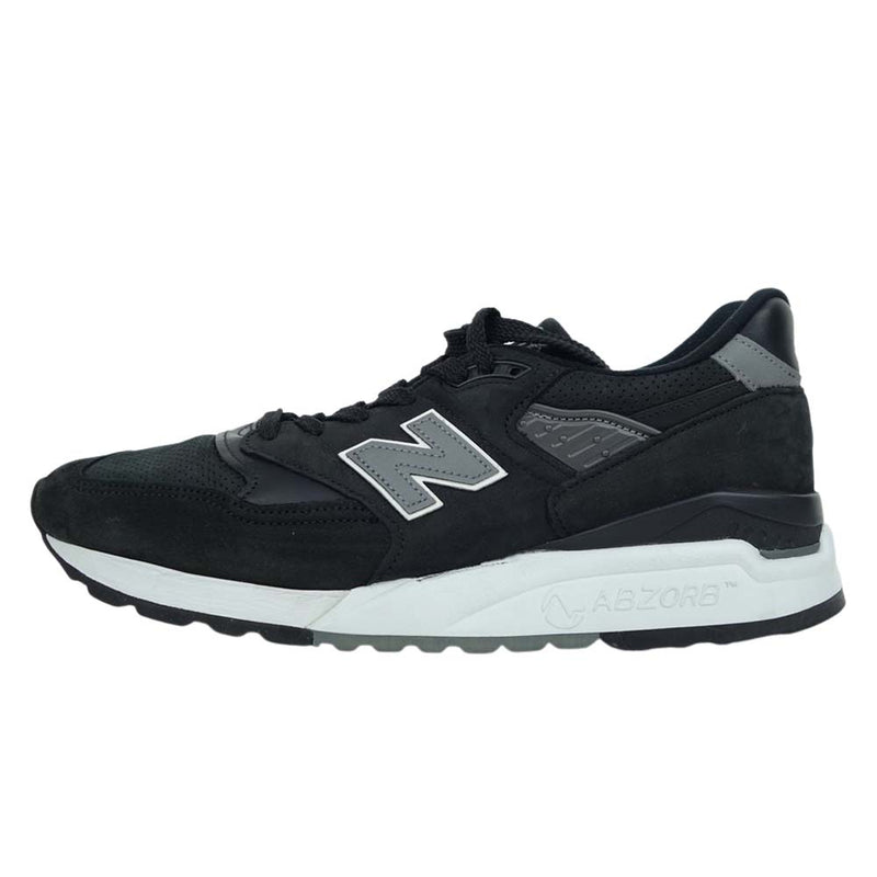 NEW BALANCE ニューバランス M998DPHO MADE IN USA スニーカー ブラック系 26.5cm【美品】【中古】