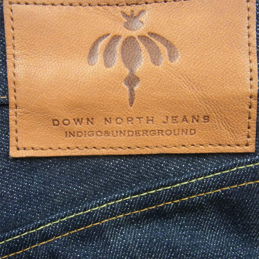 ダウンノースジーンズ DNJ6 未使用 The Jack タイトストレート デニム パンツ インディゴブルー系 33【極上美品】【中古】