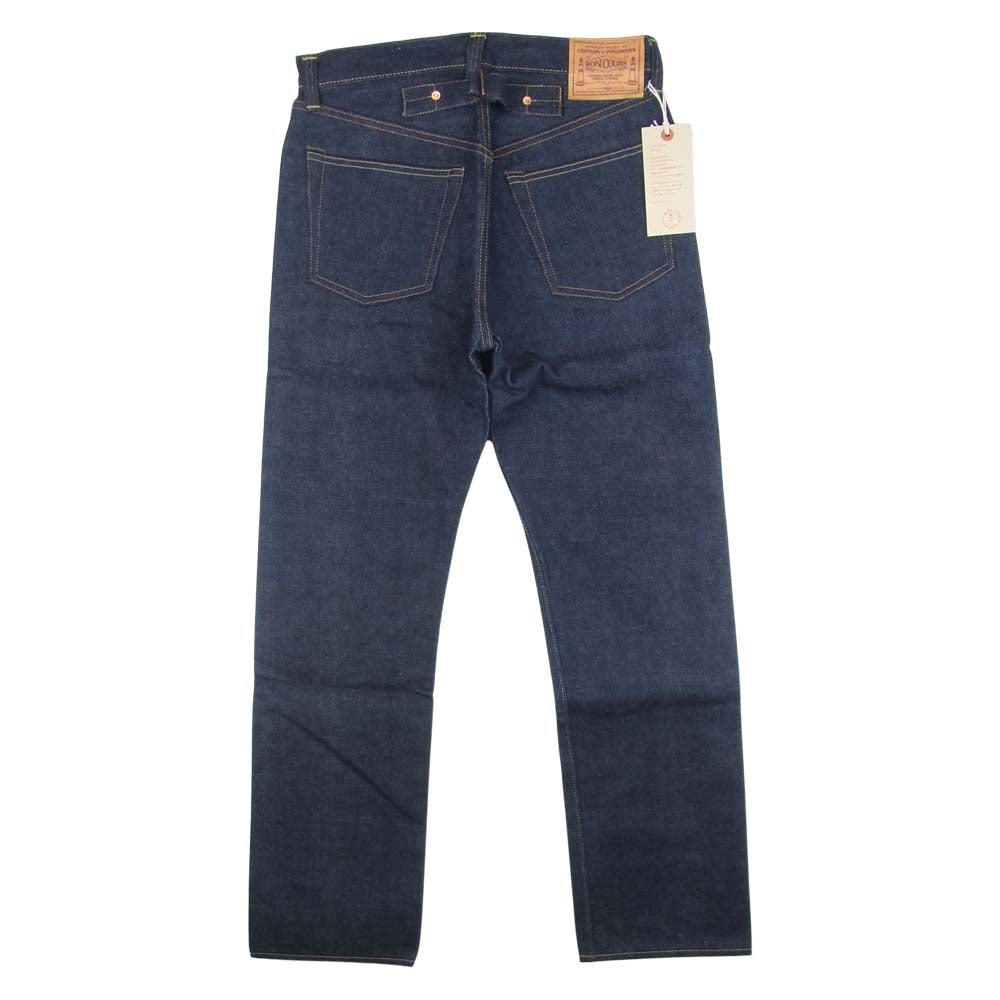 BONCOURA ボンクラ cinch back シンチバック デニム パンツ 日本製 インディゴブルー系 29【新古品】【未使用】【中古】