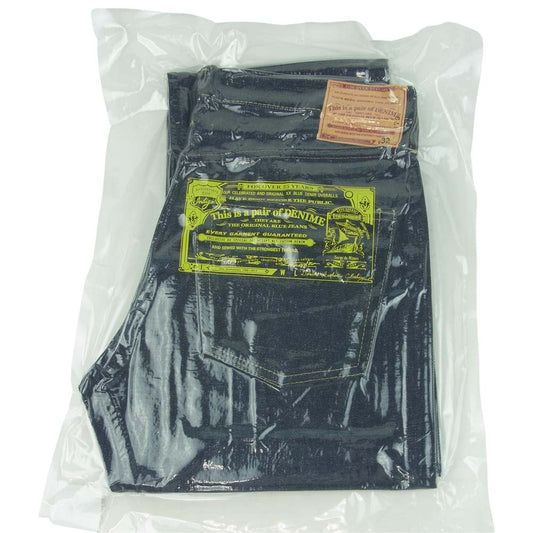 Denime ドゥニーム 25周年記念モデル 真空パック 未開封 セルビッチ デニム パンツ インディゴブルー系 W32【新古品】【未使用】【中古】