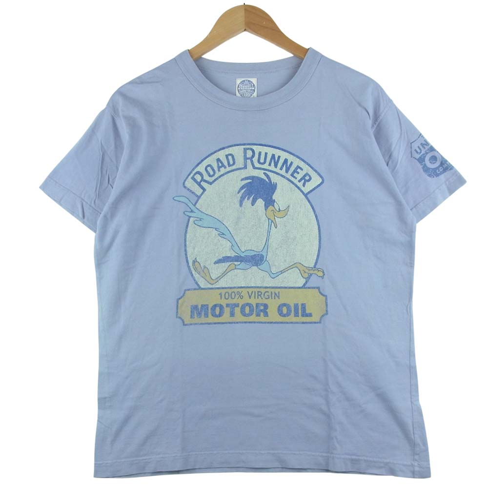 TOY'S McCOY トイズマッコイ McHILL マックヒル × Road Runner ロードランナー プリント 半袖 Tシャツ ライトパープル系 L【中古】