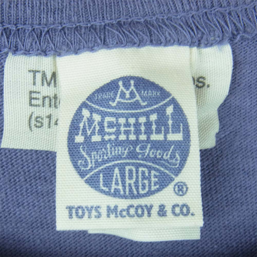 TOY'S McCOY トイズマッコイ McHILL マックヒル × Road Runner ロードランナー プリント 半袖 Tシャツ パープル系 L【中古】
